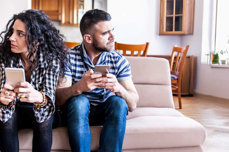 calm relationship but no emotional connection